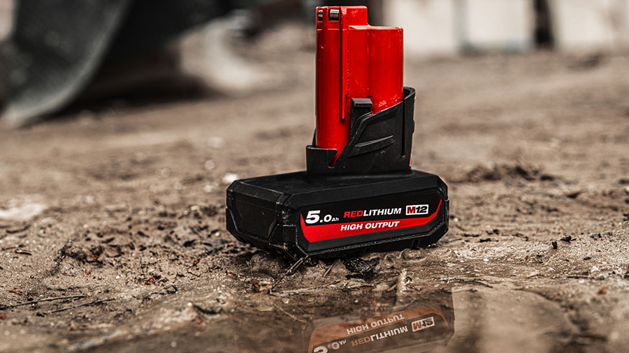 batterie M12 REDLITHIUM HIGH OUTPUT M12 HB5.0 Milwaukee batterie M12 REDLITHIUM HIGH OUTPUT M12 HB5.0 Milwaukee